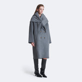Wool Coat with Bandana - Co-ords | SOLOTRE
