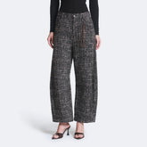 Barrel Fit Tweed Trousers - Co-ords | SOLOTRE