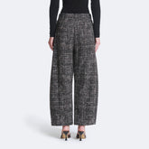 Barrel Fit Tweed Trousers - Co-ords | SOLOTRE
