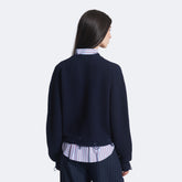 Pull con Rotture e Camicia Combinata - Maglieria | SOLOTRE