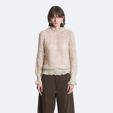 Ruffle Sweater - Knitwear | SOLOTRE