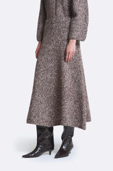 Flared Knit Skirt - Co-ords | SOLOTRE
