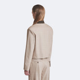 Giacca Spencer Collo Melton - Blazer | SOLOTRE