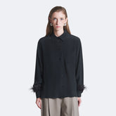 Camicia Polsi con Piume - Camicie e Top | SOLOTRE